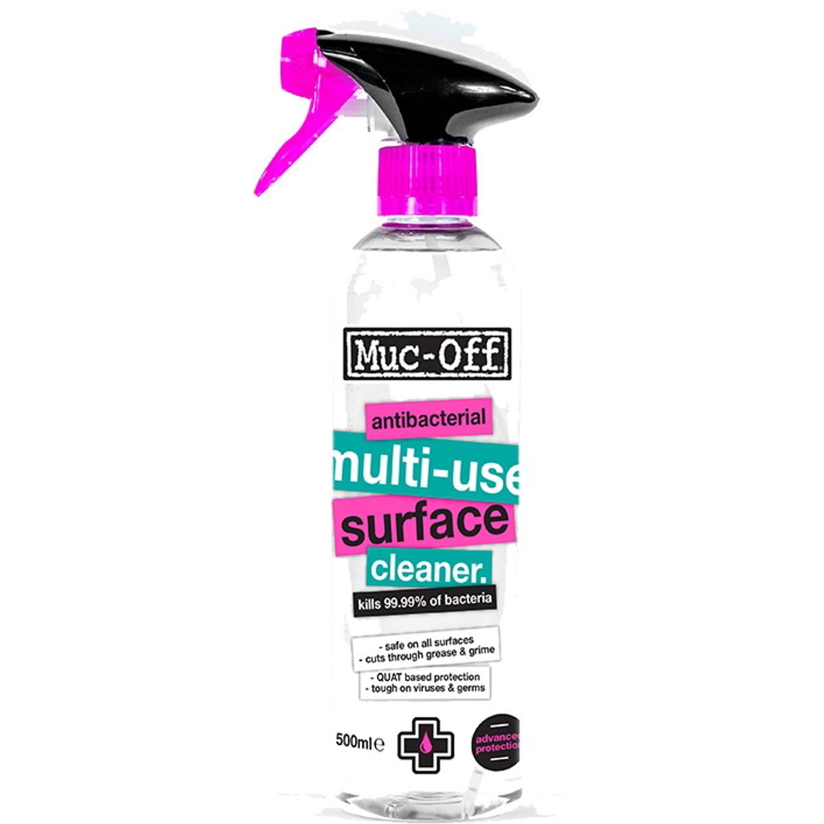 Muc-Off Antibacterial Multi Use Surface - 500 ml 99.99%