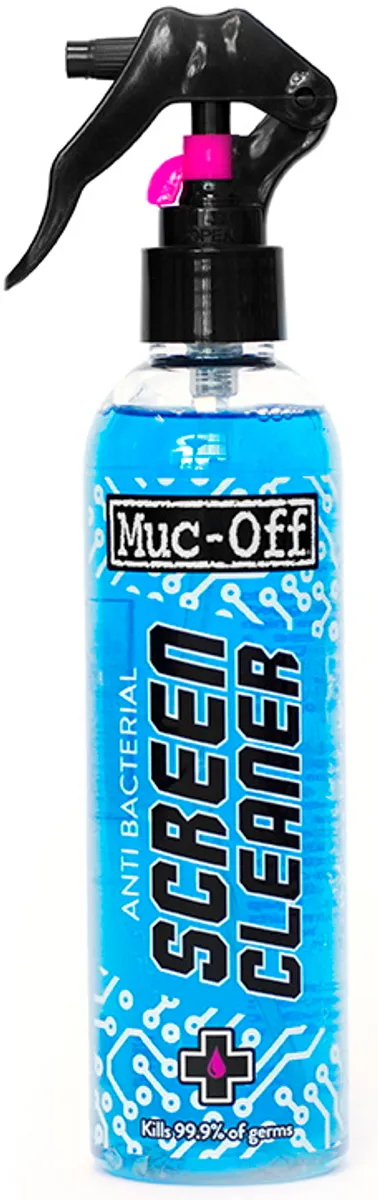 Muc-Off Antibacterial Tech Care cleaner - Skærmrens - 250 ml