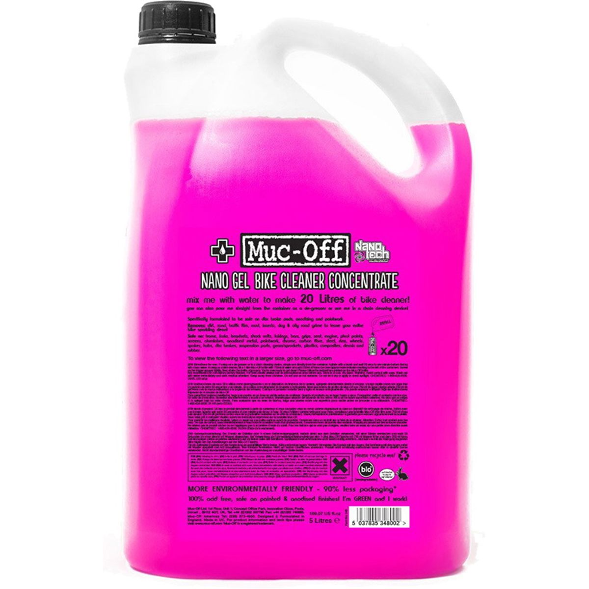 Muc-Off Bike Cleaner Concentrate Bike Wash - 5 L (20L)