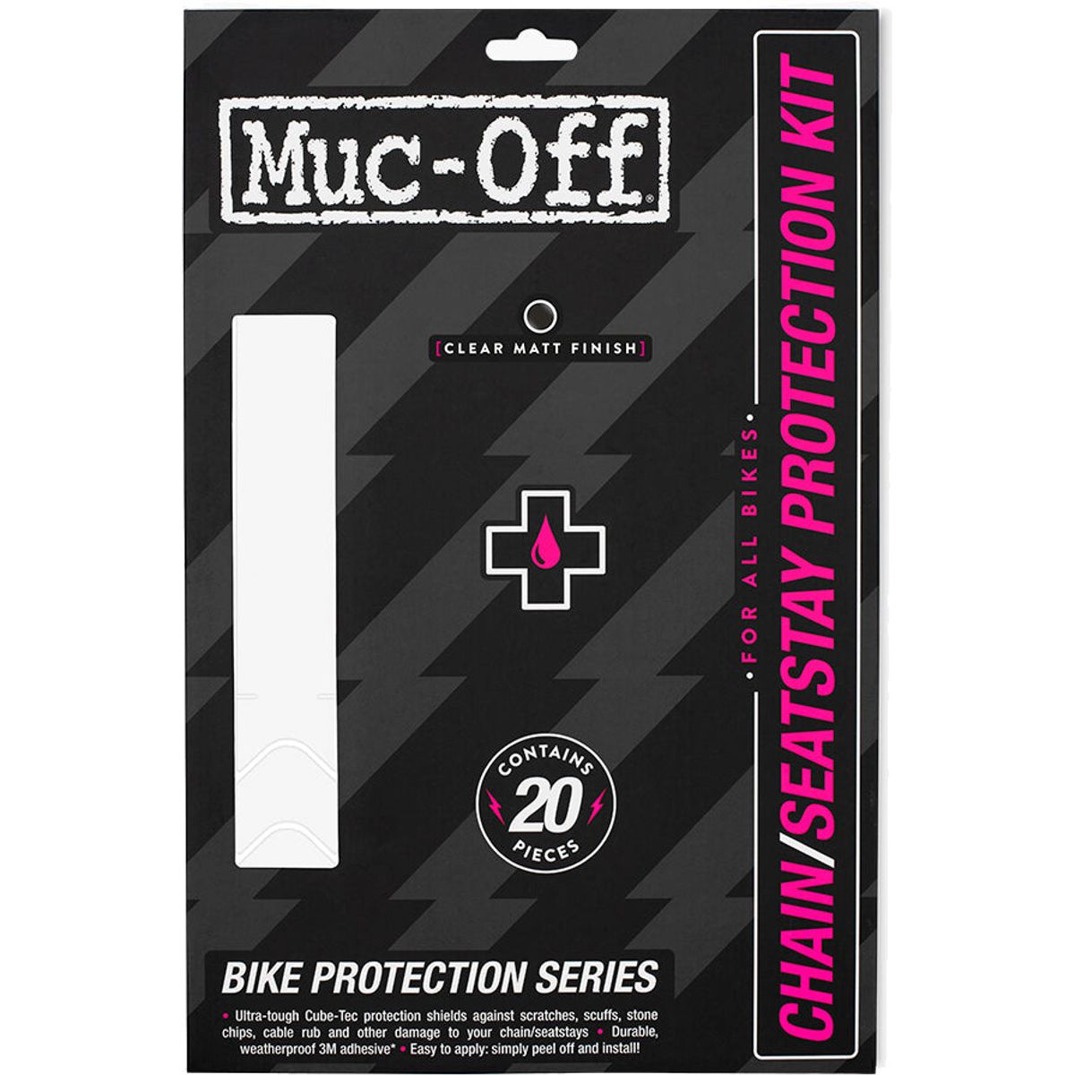 Muc-Off Chain stay Protector Chainstay - Clear Matt