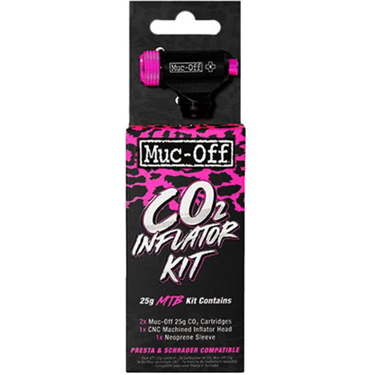 Muc-Off CO2 Pumpe + 2x25g patron - MTB Inflator Kit