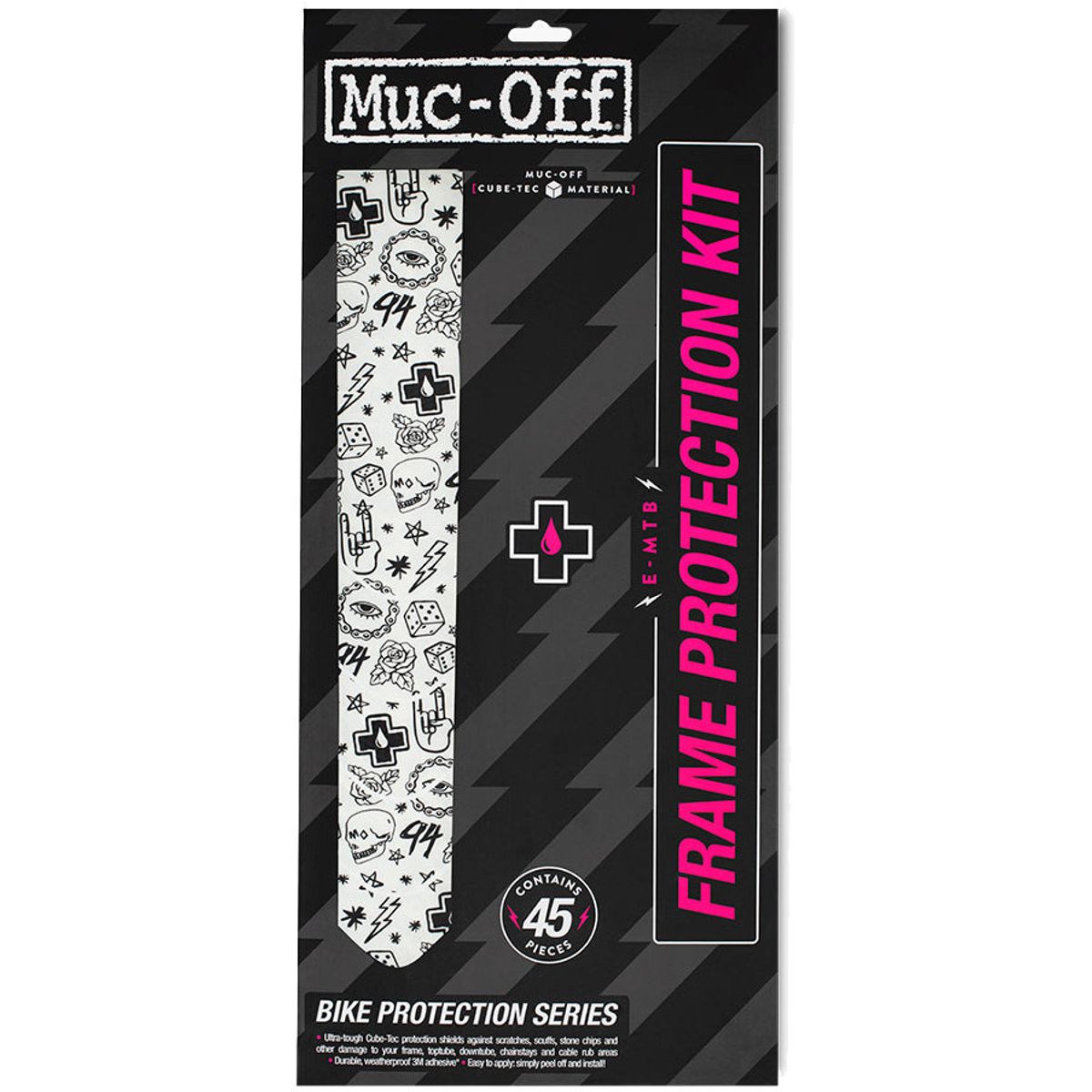 Muc-Off Frame Protector Stelbeskyttelse til E-MTB Kit - Punk