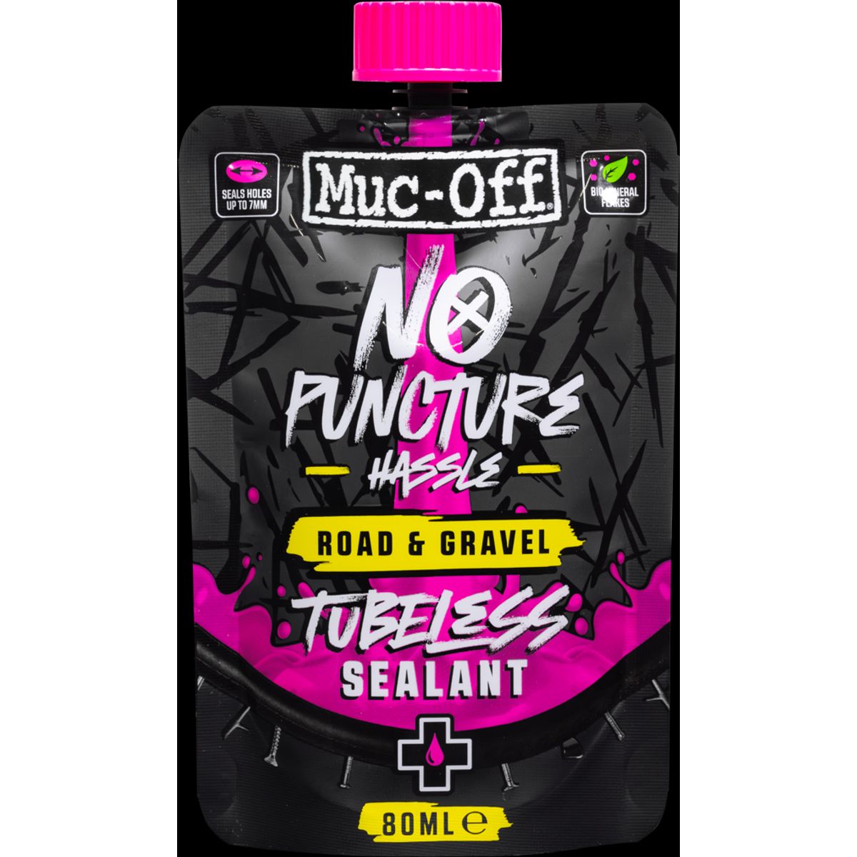 Muc-Off No Puncture Hassle Road & Gravel Tubeless - 80ml