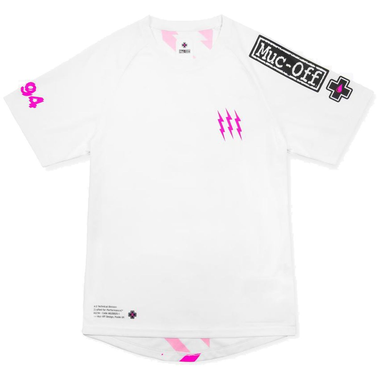 Muc-Off Riders Jersey - Short Sleeve - Hvid