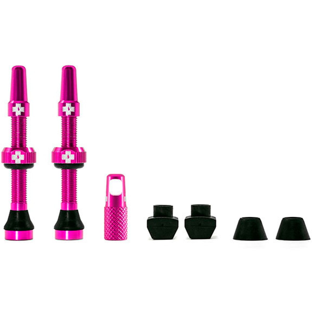 Muc-Off Tubeless Valve / Ventil Kit - 44 mm - Pink