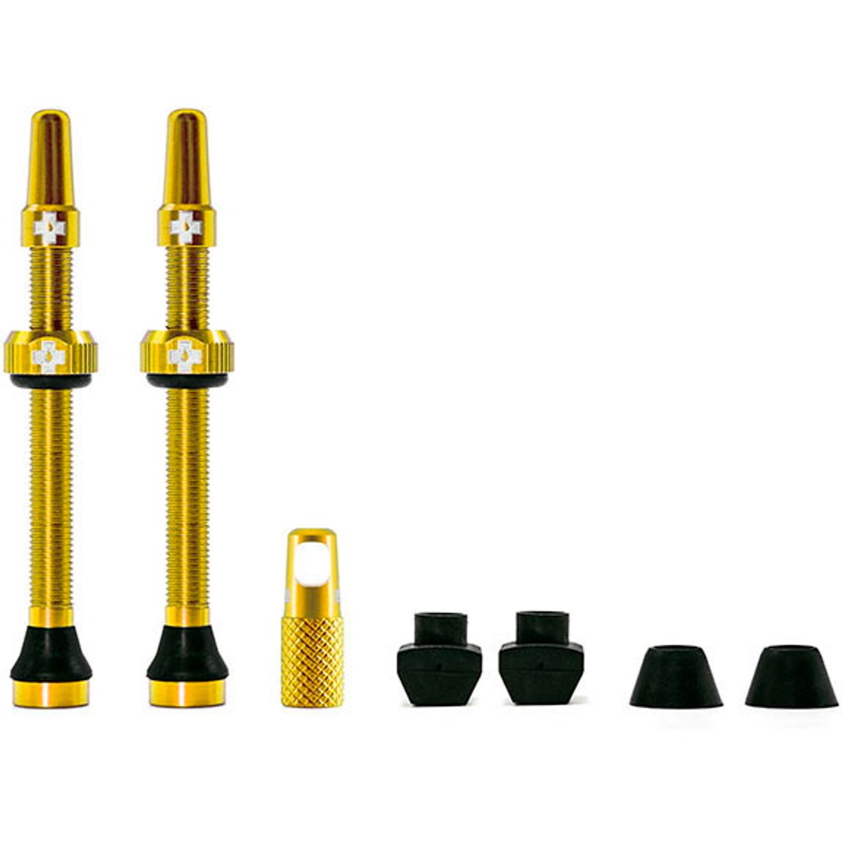 Muc-Off Tubeless Valve / Ventil Kit - 60 mm - Gold