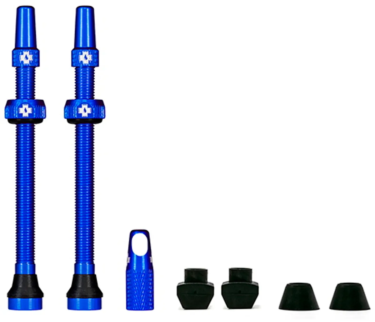 Muc-Off Tubeless Valve / Ventil Kit - 80 mm - Blue