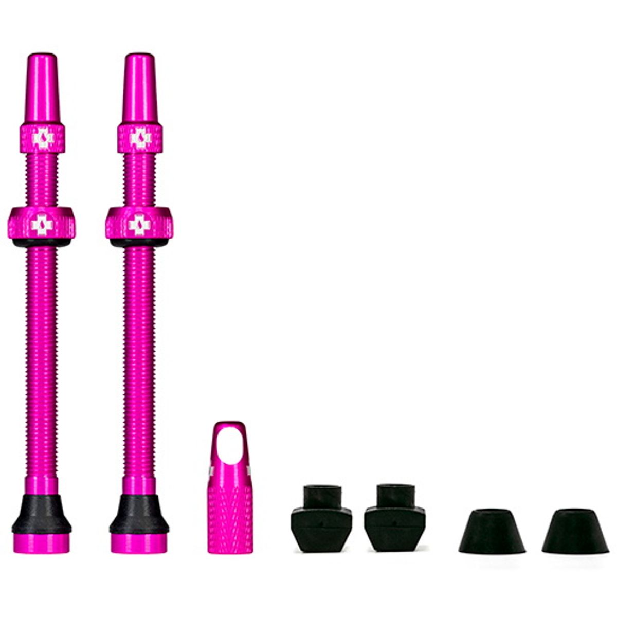 Muc-Off Tubeless Valve / Ventil Kit - 80 mm - Pink