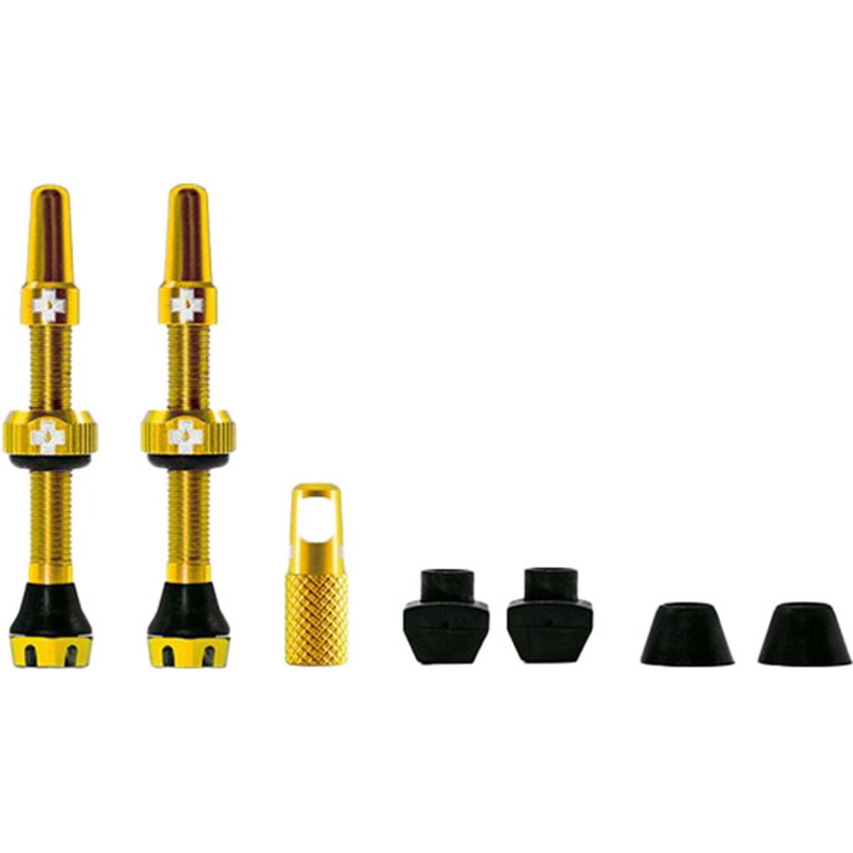 Muc-Off Tubeless Valve / Ventil Kit v2.0 - 44 mm - Gold