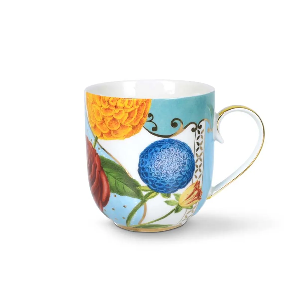 Mug Small Royal Flowers 260ml