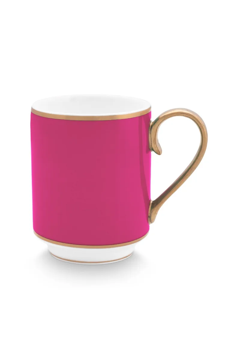 Mug Small with Ear Pip Chique Gold-Pink 250ml