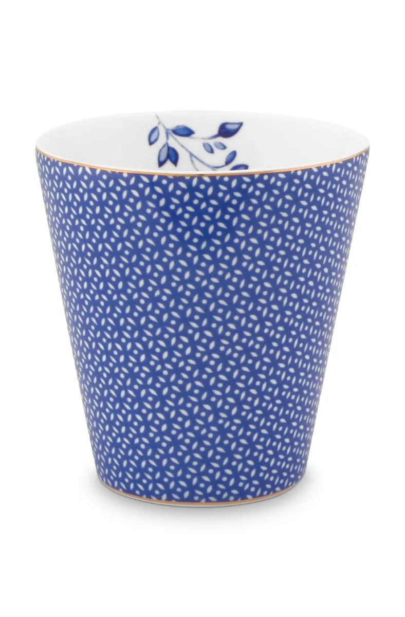 Mug Small without Ear Royal Tiles Blue 230ml