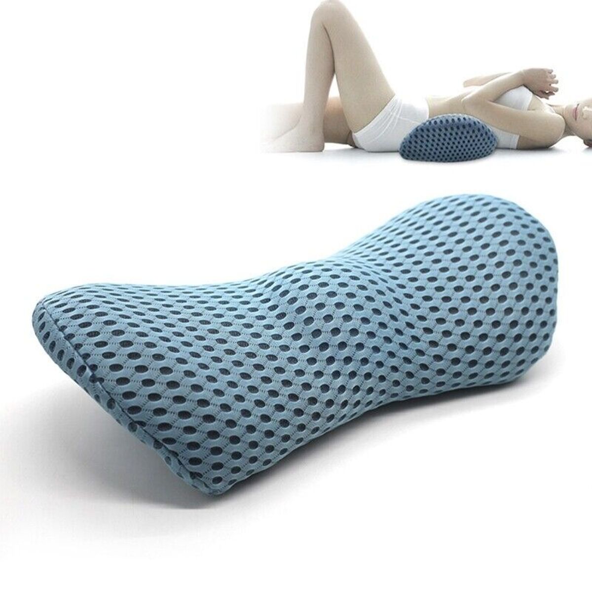 Multifunktionel Ergonomisk Talje pude - Memory Foam - Flere Farver - WeDoBetter.dk