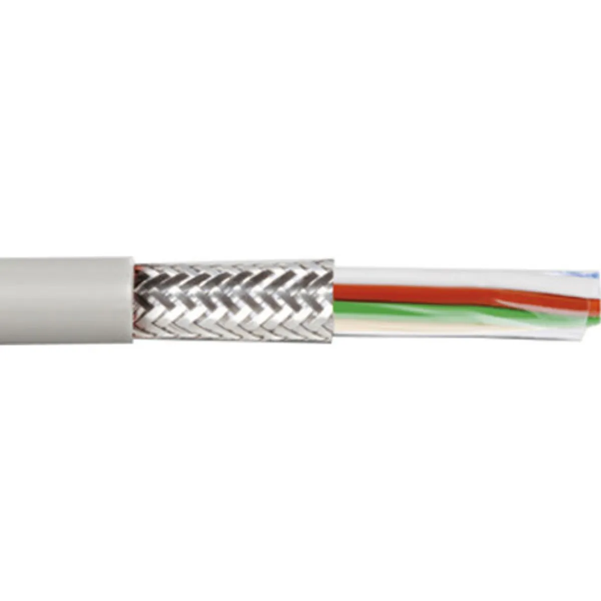 Multikabel LI2YCH 10x2x0,5 mm² skærmet halogenfri