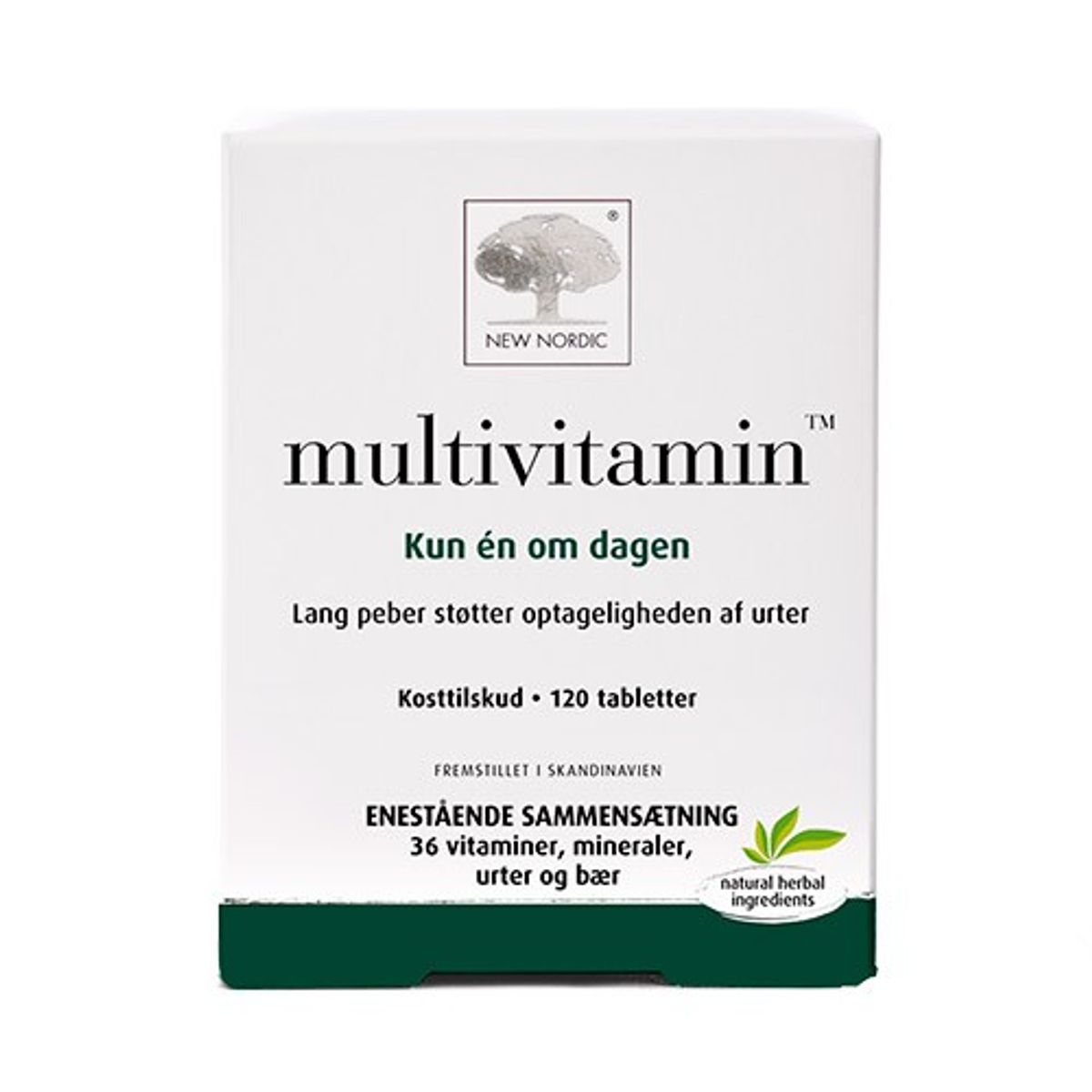 Multivitamin - 120 tabletter - New Nordic