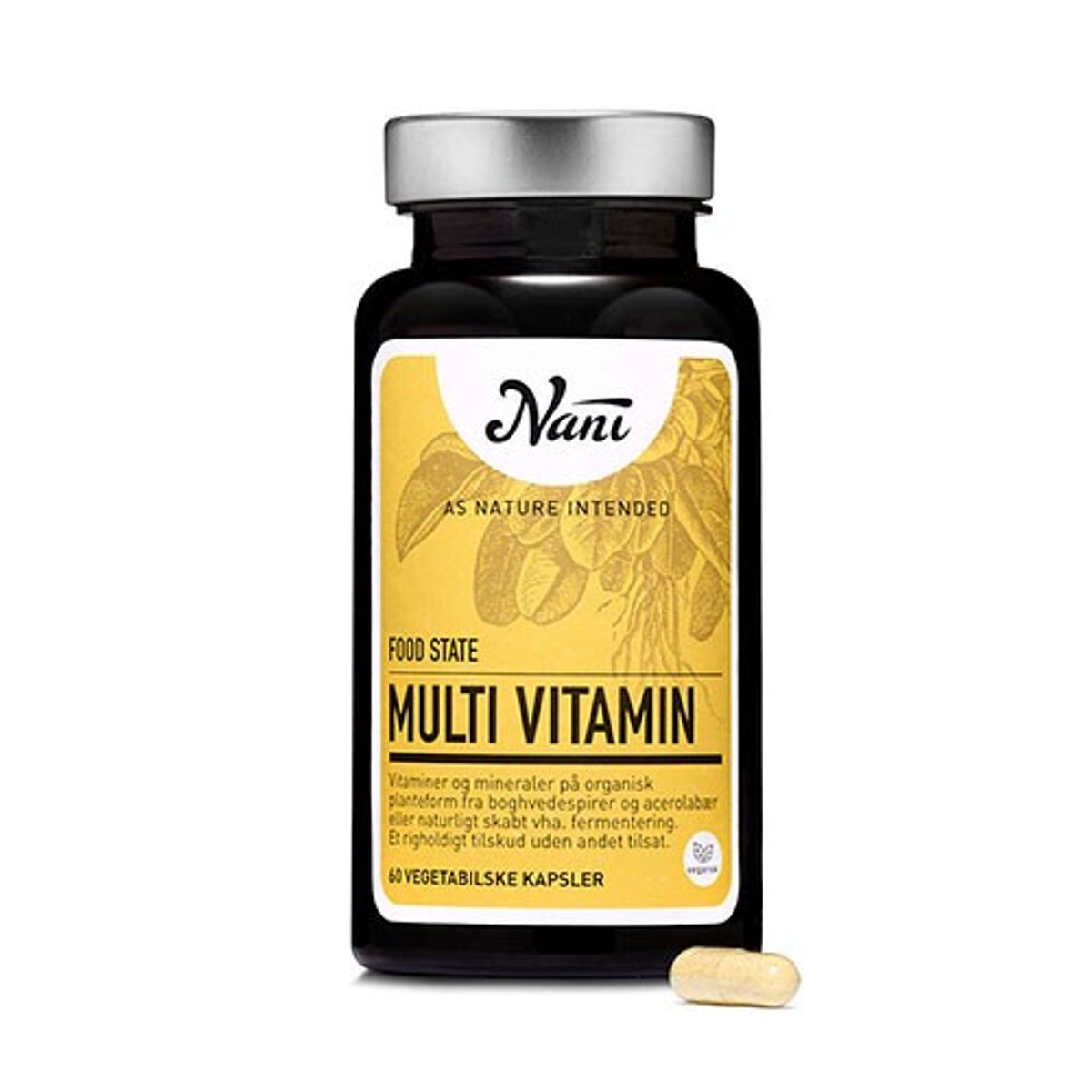 Multivitamin Food state - 60 kapsler - Nani