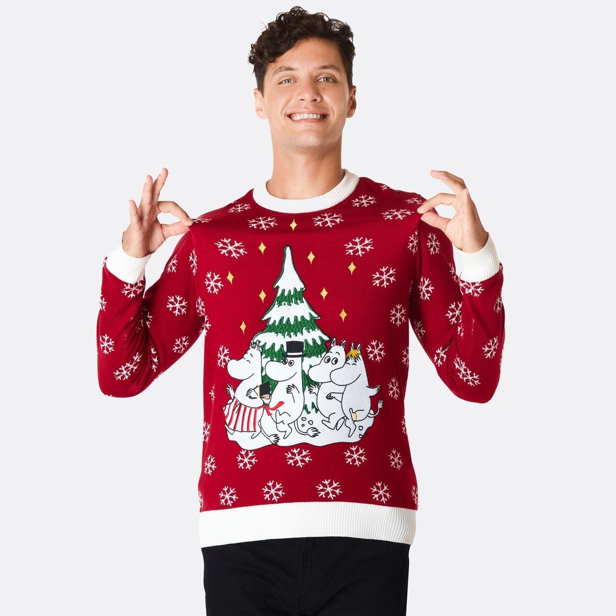 Mumitrolde Julesweater Herre