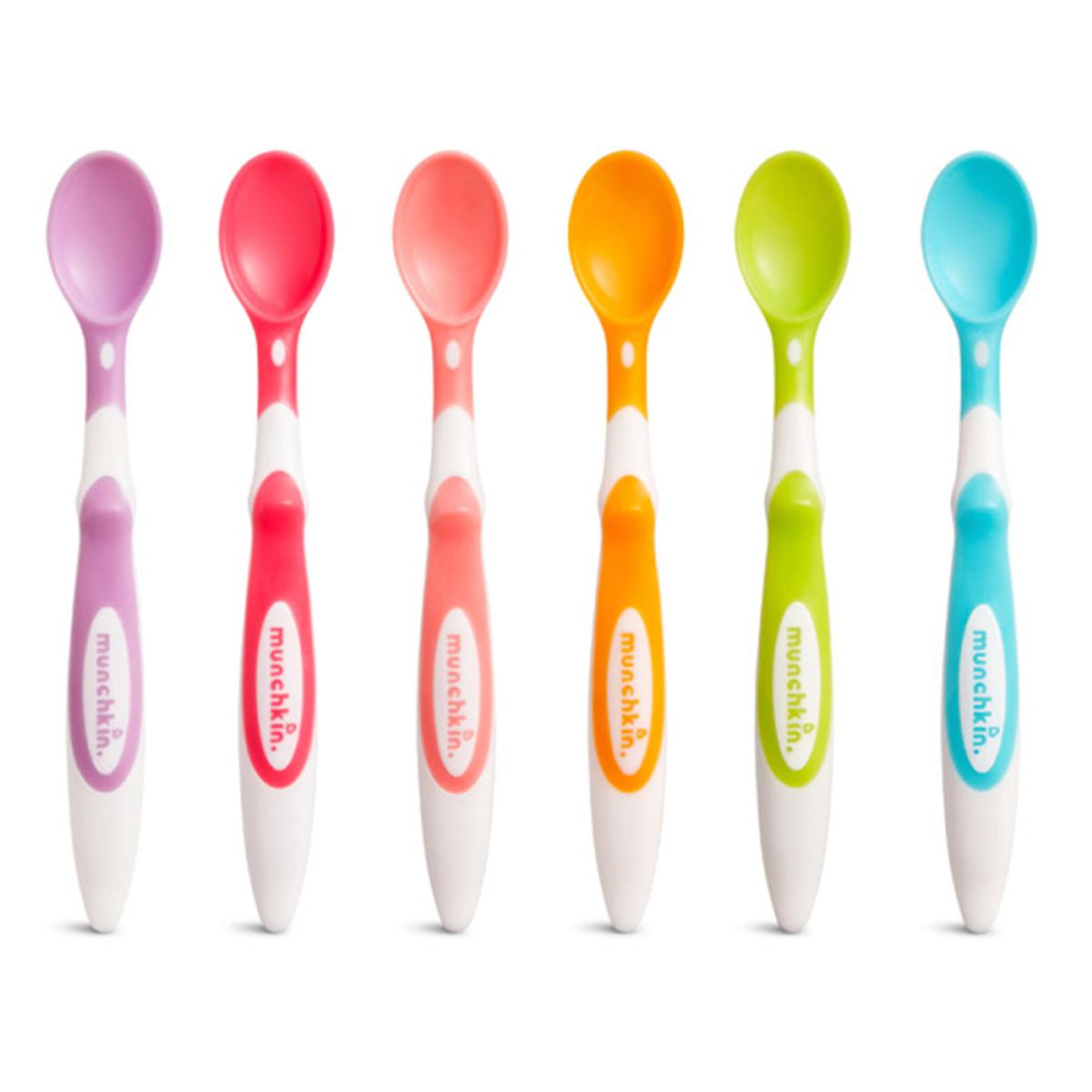 Munchkin Soft Tip Infant Spoons - 6 stk.