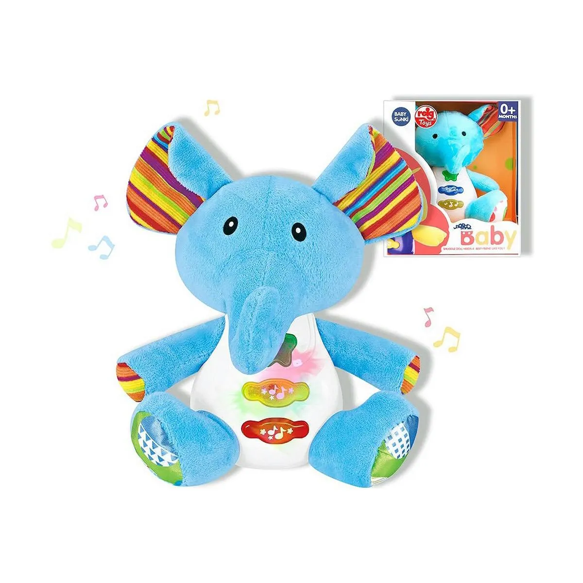 Musical Bamse Reig Elefant 15 cm