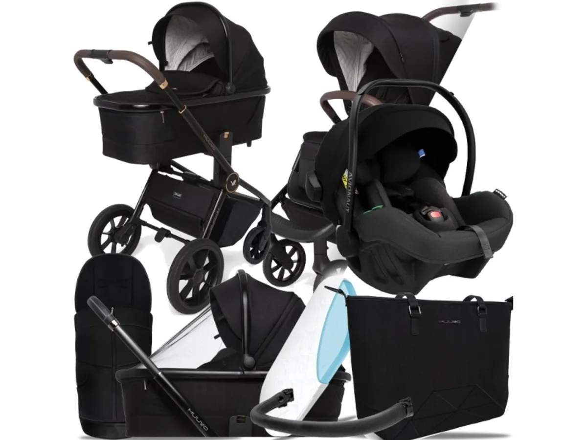 Muuvo Stroller Muuvo Stroller Quick Se2 2In1 Sunset Black