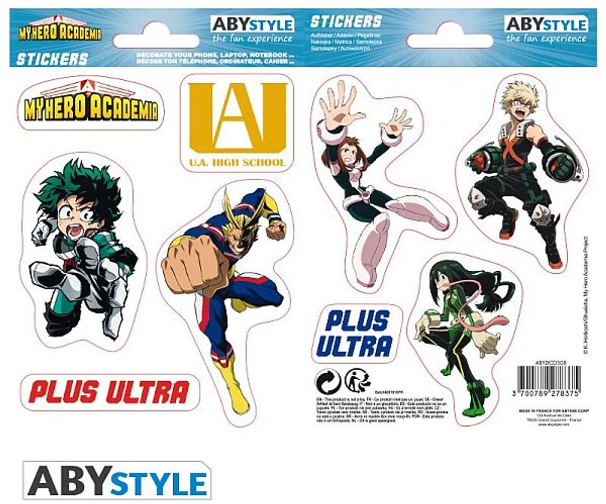 My Hero Academia - U. A. High School - Stickers/KlistermÃ¦rker