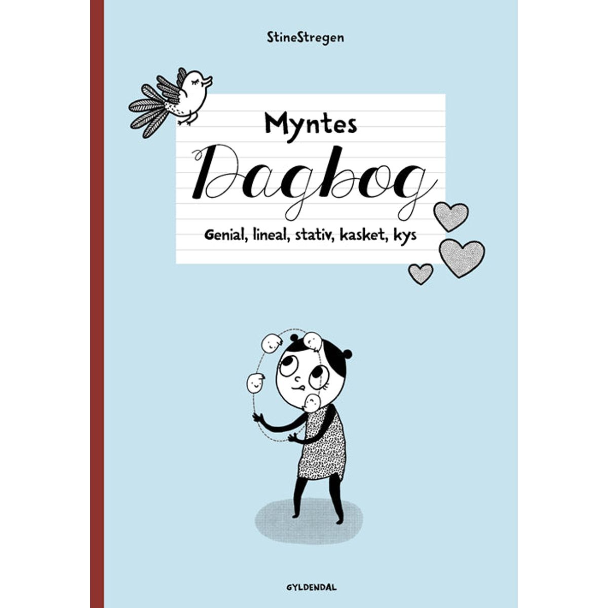 Myntes dagbog 3 - Genial, lineal, stativ, kasket, kys