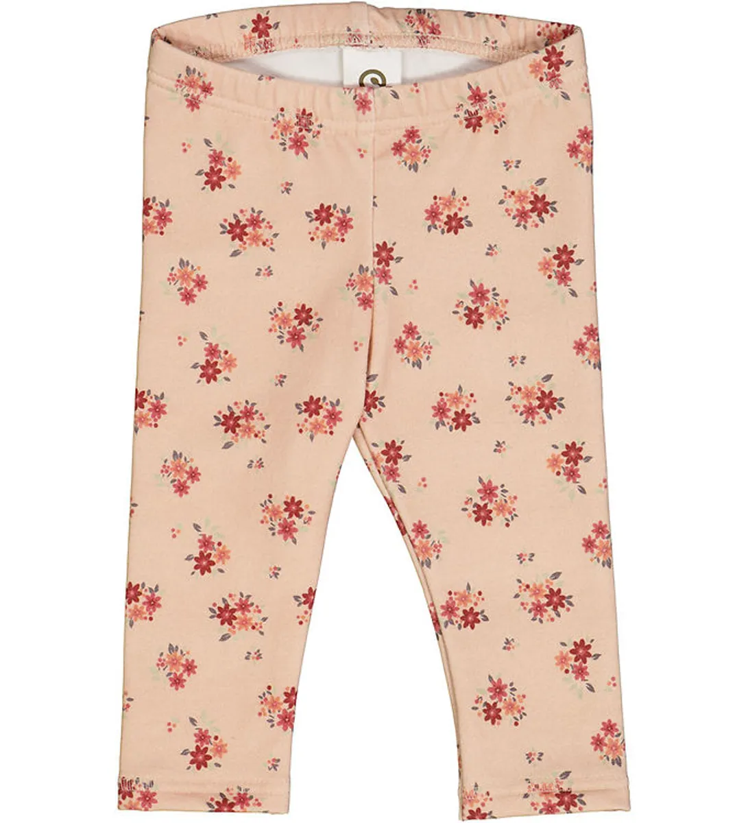 Müsli leggings - Dahlia - Rose Sugar m. Blomster