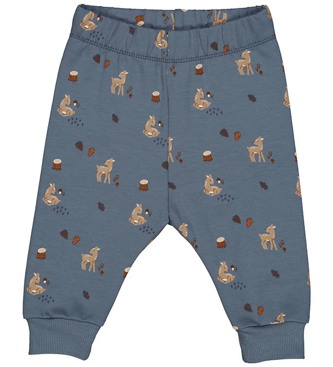 Müsli Sweatpants - Deer - Stormy Blue/Shade/Bark