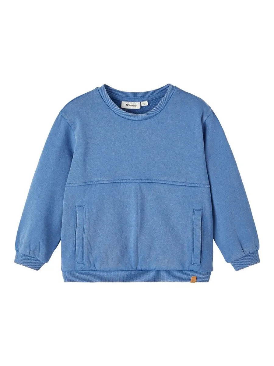 Nalf langærmet løs sweat - federal blue - 110