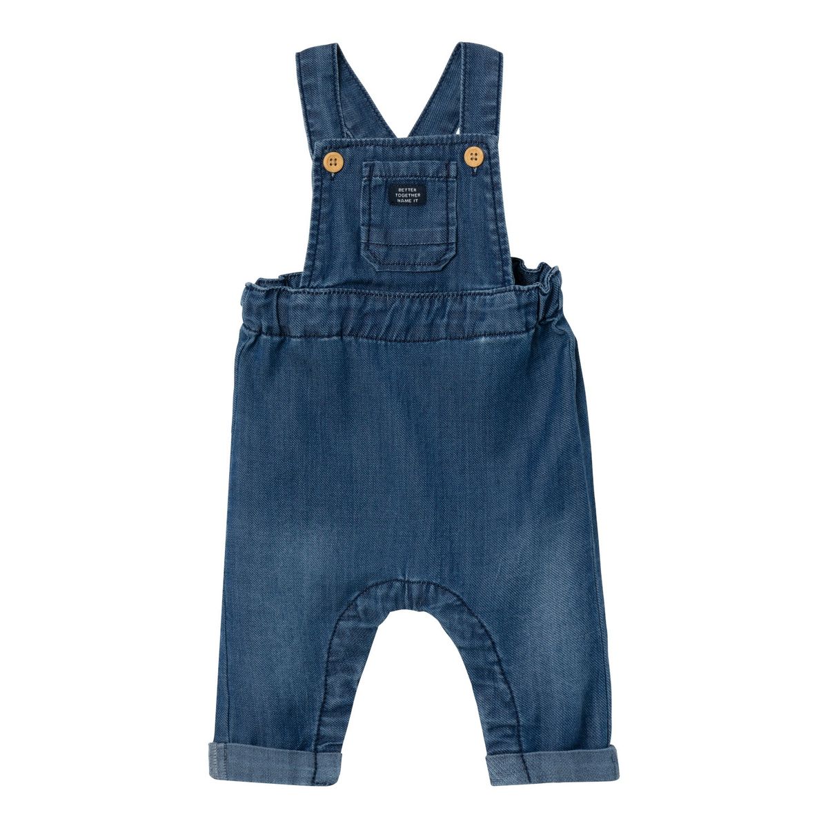 Name It Ben Denim Overall - Dark Blue Denim - 50 cm