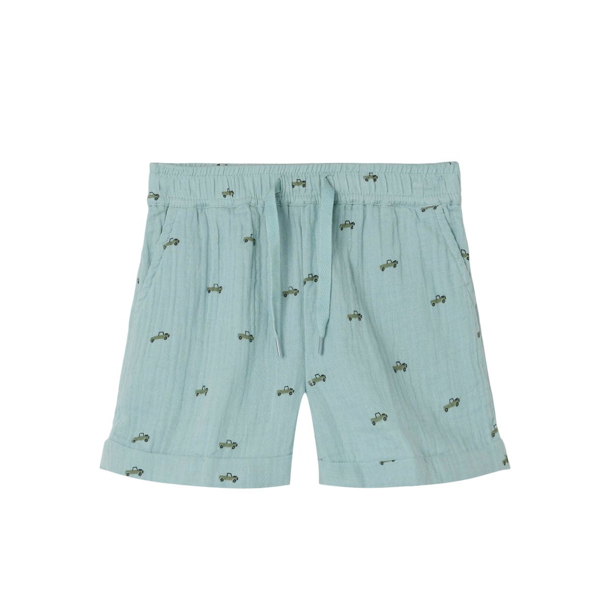 Name It Hinkian Shorts - Gray Mist - 80 cm