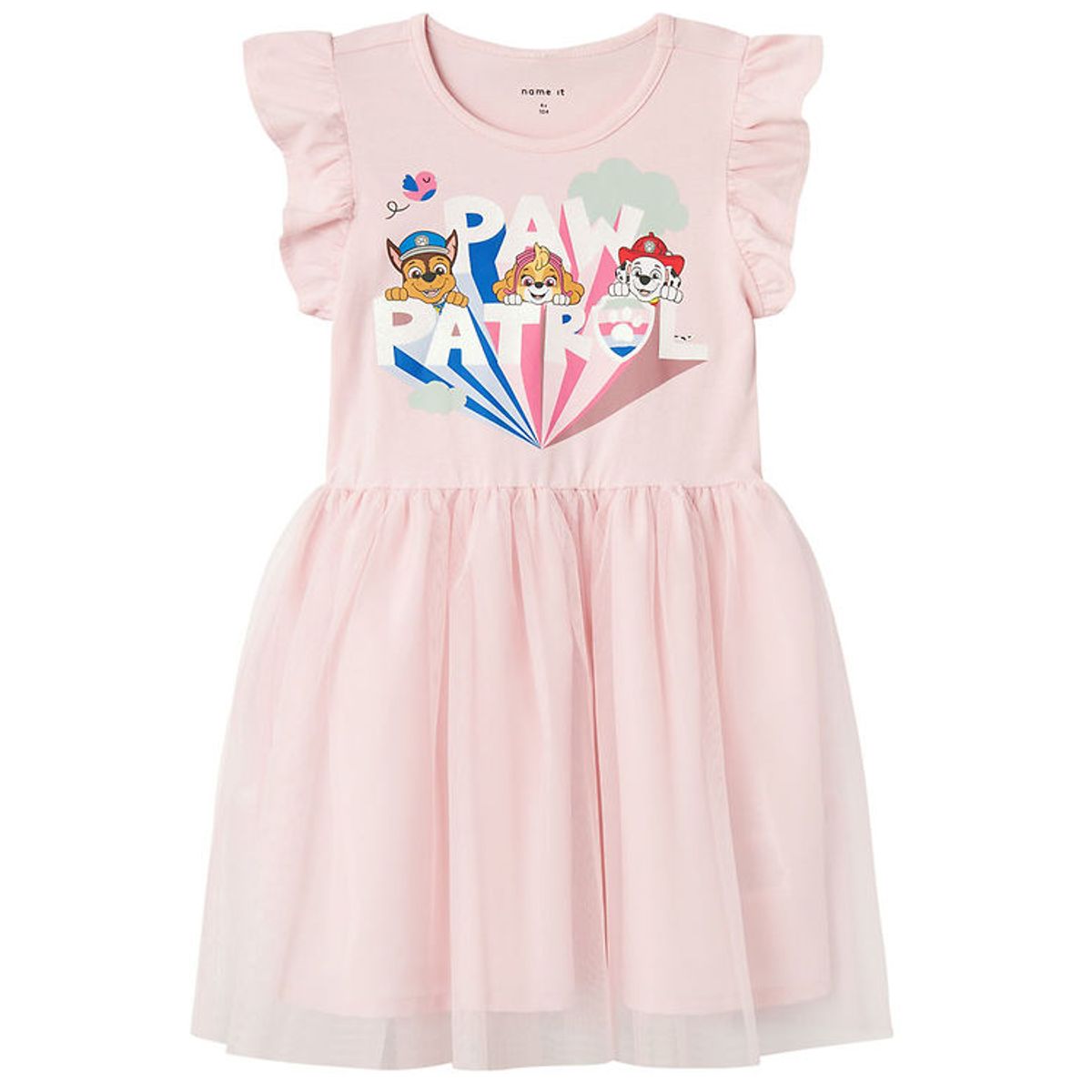 Name It Kjole - NmfAsdina Paw Patrol - Parfait Pink m. Glimmer