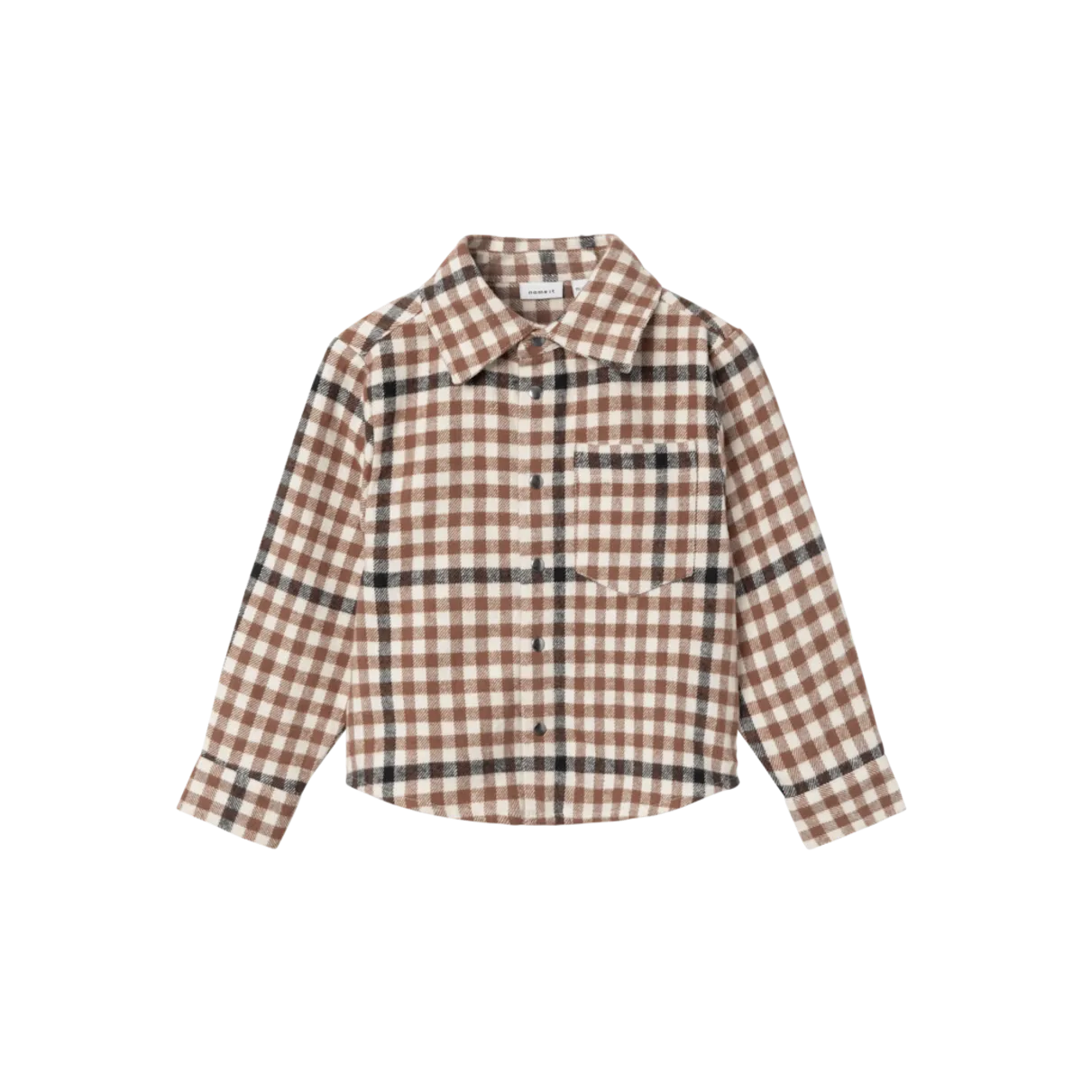 NAME IT Nidennis Skjorte Summer Sand Checks