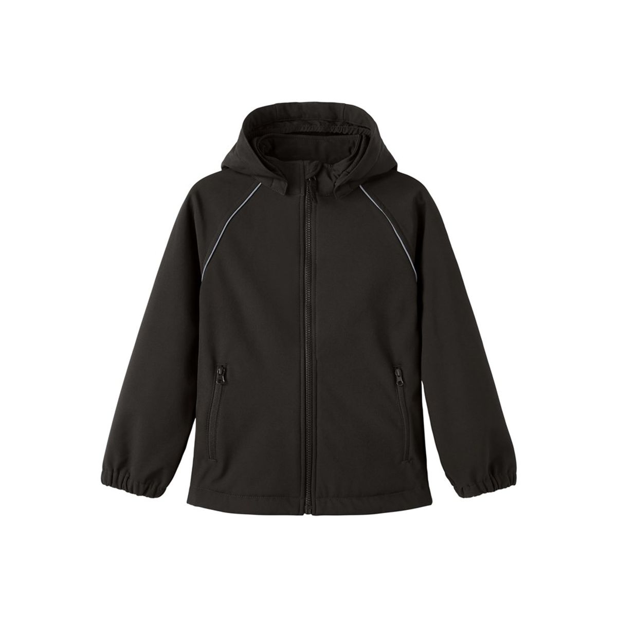 NAME IT Softshell Jakke Alfa Black Sort