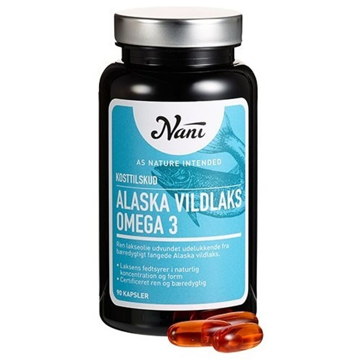 Nani Omega 3 alaska vildlaks 90 kap.