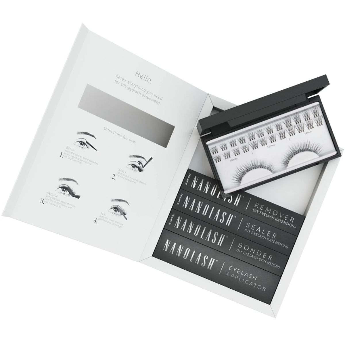 Nanolash DIY Eyelash Extensions Starter Kit - Innocent