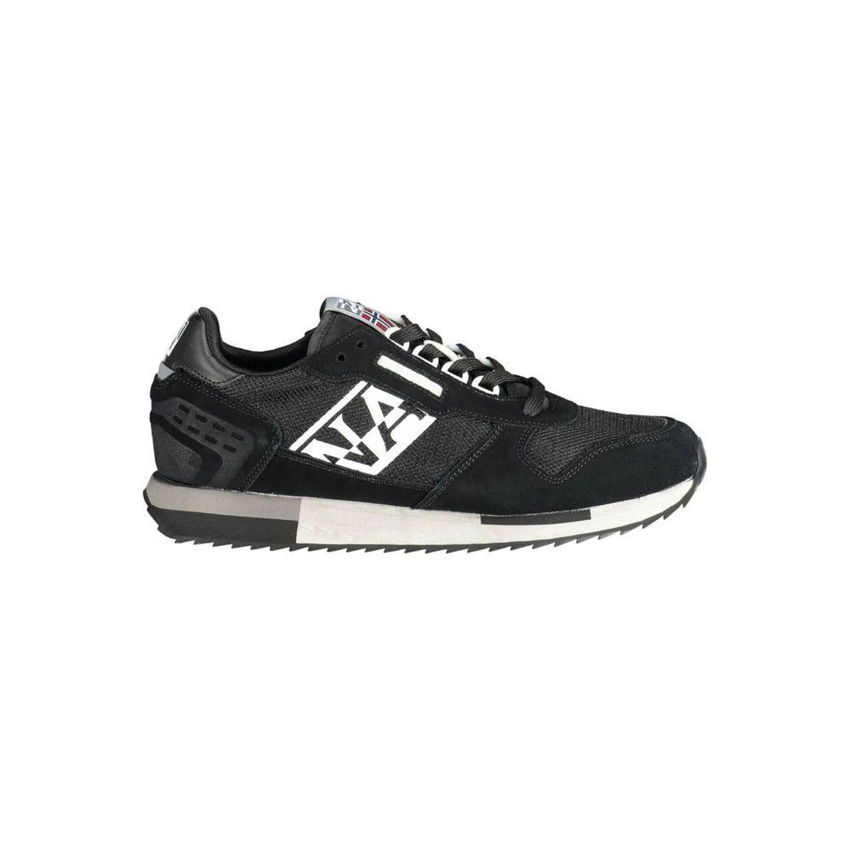 Napapijri Black Leather Herre Sneakers