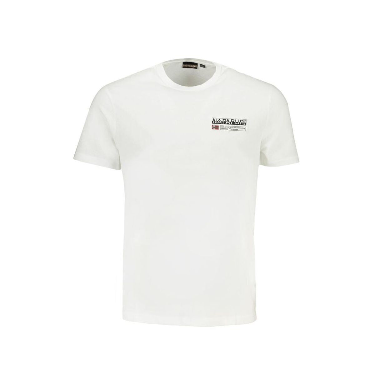 Napapijri White Cotton T-Shirt