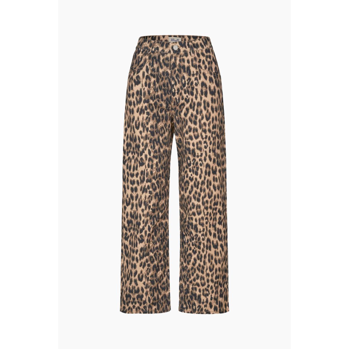 Nara Jeans - Brown Baum Leopard - Baum und Pferdgarten - Leopard S