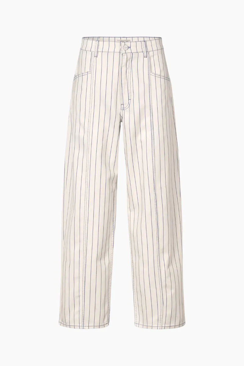 Nara Jeans - White Sand Pinstripe - Baum und Pferdgarten - Hvid L