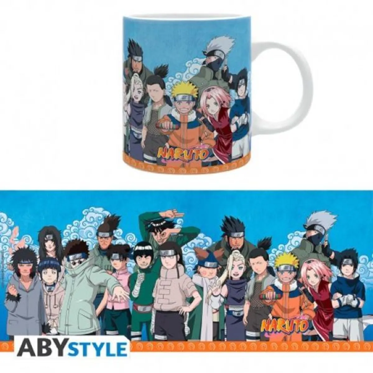 Naruto - Genin Konoha - Mug 320ml