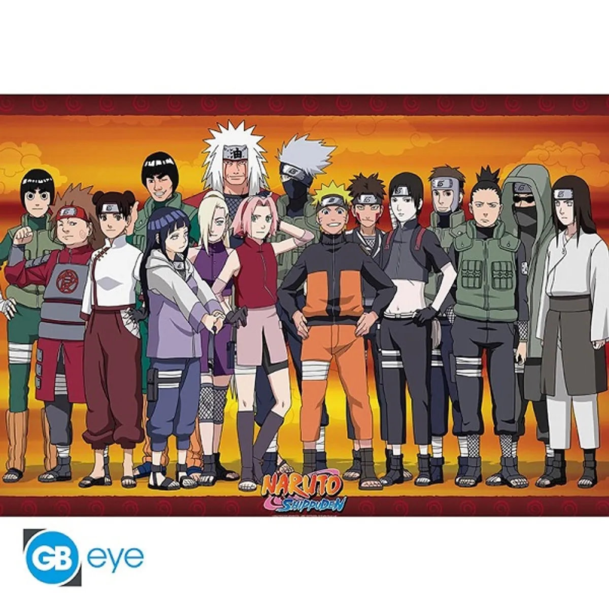 Naruto Shippuden - Konoha Ninjas - Poster/Plakat 61x91.5cm