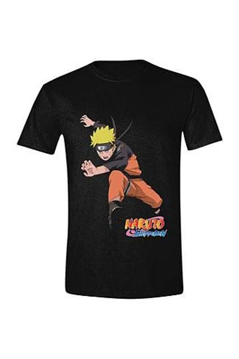 Naruto Shippuden - T-Shirt Naruto Running - Size: Large (L)