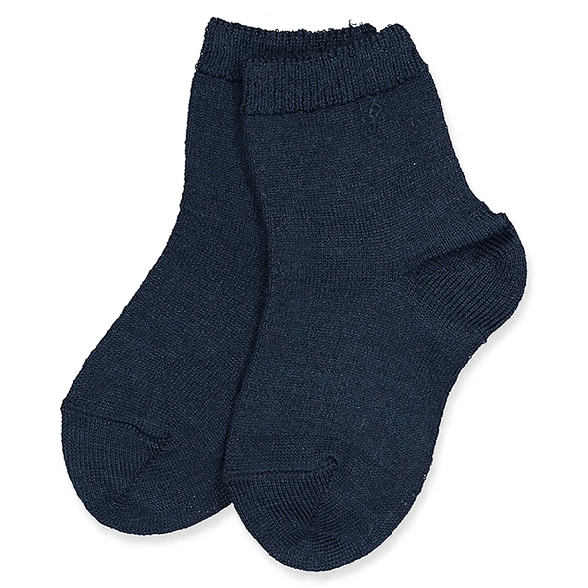 Navy blue uld strømper (23-26 (4))