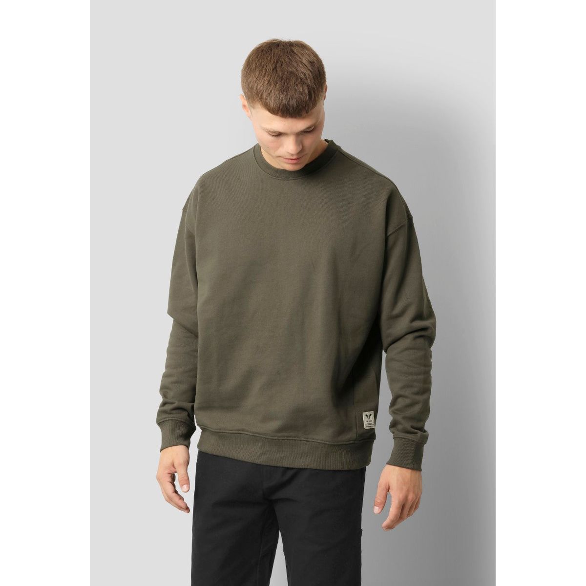 NELSON ORGANIC COTTON SWEATSHIRT - Green