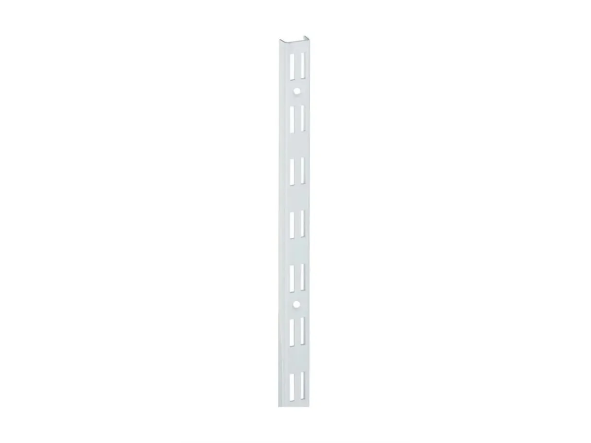 Nenurodyta_V Double Slotted Upright 150Cm Integ White