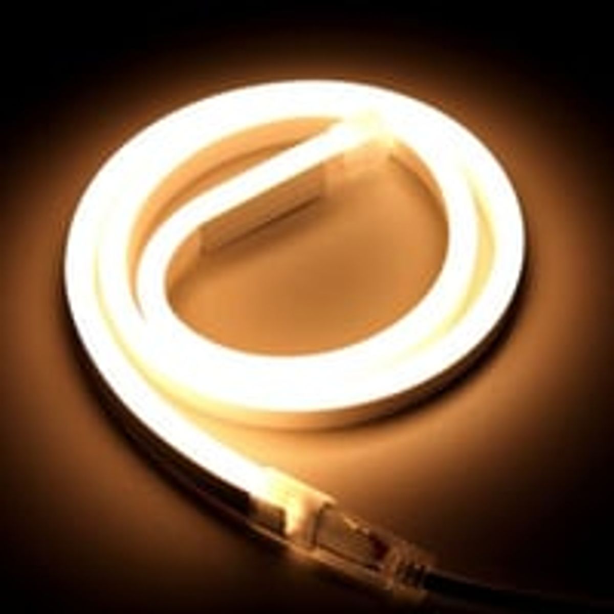 Neon Flex LED strip, 2800K 8x16 - 8W/meter, Vandtt (IP67), 230V - pr. meter (restsalg)