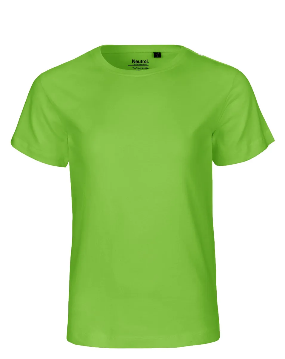 Neutral Børn T-Shirt Lime