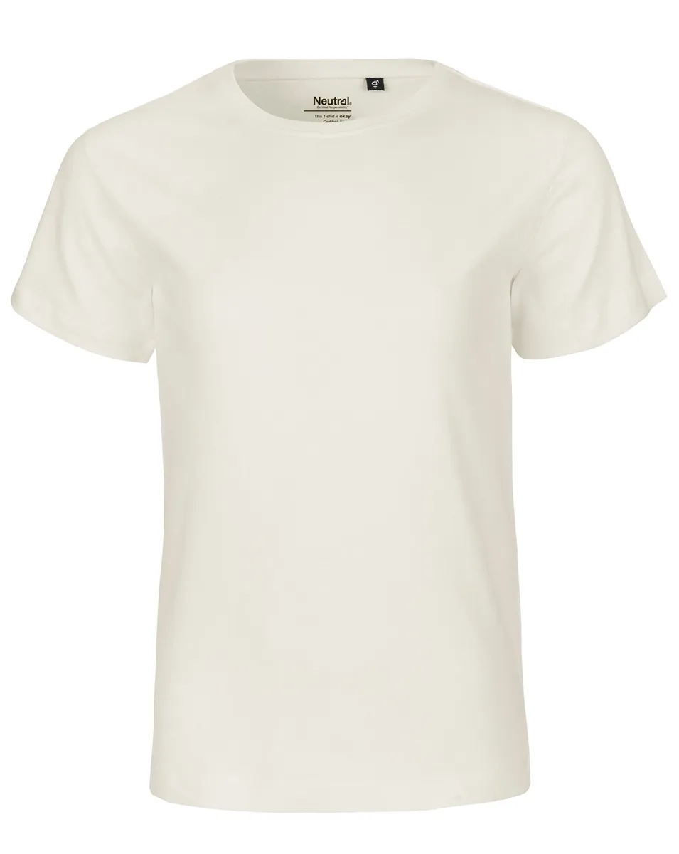 Neutral Børn T-Shirt Natur