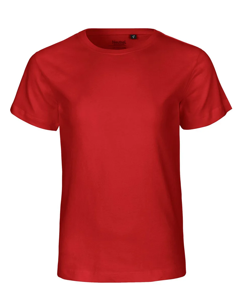 Neutral Børn T-Shirt Rød